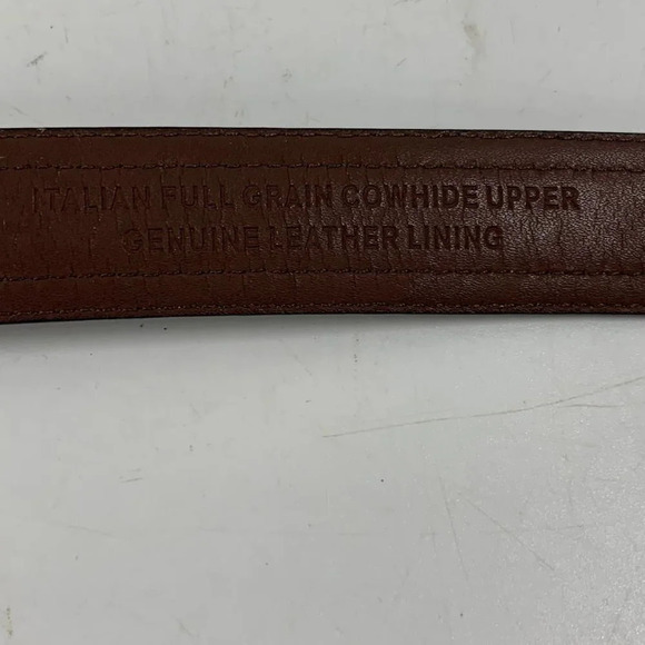 Fossil Men's‎ Italian Full Grain Cowhide Vintage Leather Belt Size 38 - Picture 5 of 10